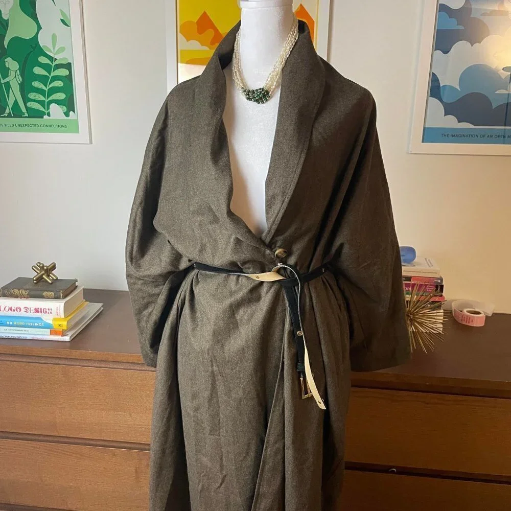 Anthropologie 100% WOOL Coat - Picture 2 of 9